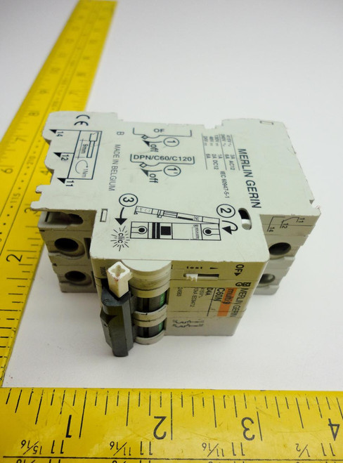 MERLIN GERIN MULTI 9 C60N CIRCUIT BREAKER 415V 10KA T14682