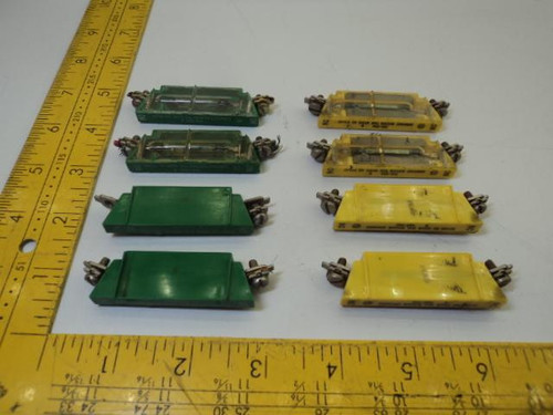 LOT OF 8 ALLEN-BRADLEY 700-CR5 A CONTACT TERMINAL BLOCKS 1NO FOR RELAY 700R T16620