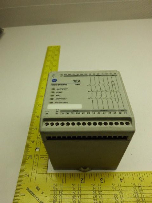 ALLEN-BRADLEY 700-ZBR520AZ1 SAFETY RELAY 24VDC 120VAC T14713 ALLEN-BRADLEY 700-ZBR520AZ1 SAFETY RELAY 24VDC 120VAC T14713