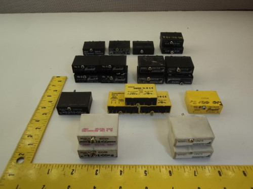 ALLEN-BRADLEY OMRON  1 LOT OF VARIOUS RELAYS T16749 ALLEN-BRADLEY OMRON  1 LOT OF VARIOUS RELAYS T16749
