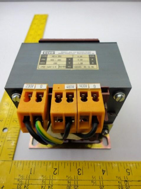 ELVA  REIA 250 TRANSFORMER 0.25KVA 230V T15142