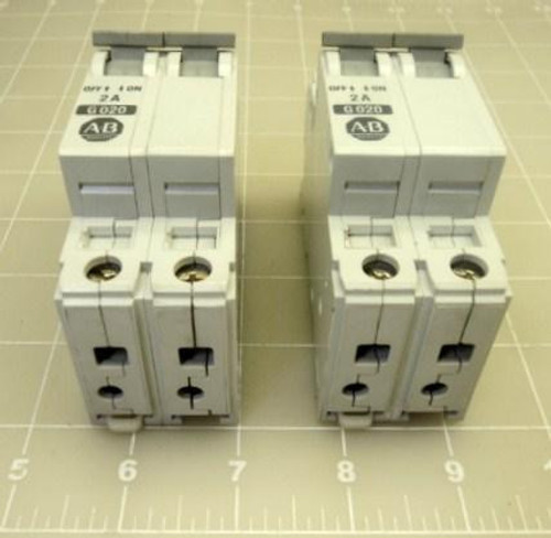 ALLEN-BRADLEY 1492-CB2 G020 2A CIRCUIT BREAKER T13683