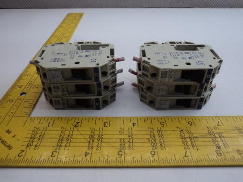LOT OF 6 TELEMECANIQUE VDE0660 NF EN 60947-2 1L1 BREAKER SWITCHES 12A T18973