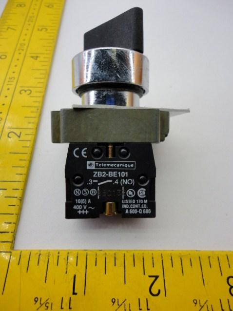 TELEMECANIQUE ZB2-BE101 CONTACT BLOCK SWITCH 400V T15145