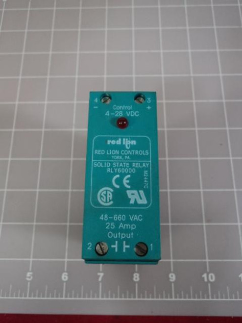 RED LION RLY60000 SOLID STATE RELAY T11840