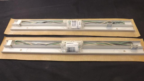 LOT OF 2 HENDRY 02327-01+44 26" LENGTH POWER STRIP BASE RACEWAY T22673