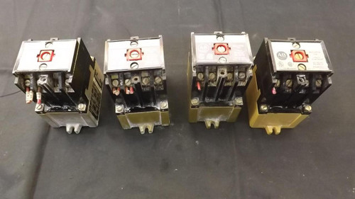 LOT OF 4 ALLEN BRADLEY 700-P400A1 AC RELAY 120 V T22689
