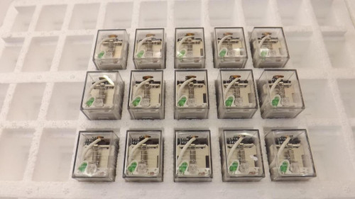 LOT OF 15 OMRON LY1N POWER RELAY T23154 LOT OF 15 OMRON LY1N POWER RELAY T23154