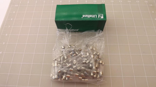 LOT OF 100 LITTEFUSE 3 AG 6A H 312006 MINIATURE FUSES T24293