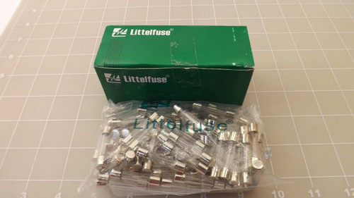 LOT OF 100 LITTEFUSE 0312005.H FUSES T24341