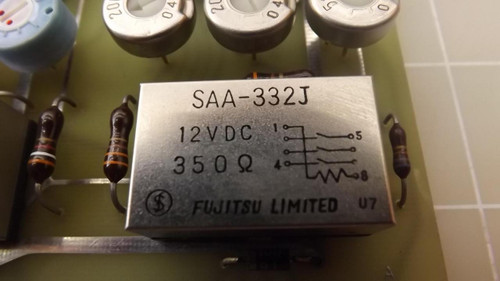 LOT OF 5 FUJITSU SAA-332J RELAY T24664