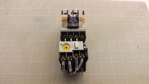 FUJI SC-03 CONTACTOR W/ TR-ON OVERLOAD RELAY T28149