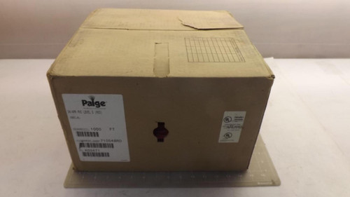PAIGE 710548RD 24/4PR PVC LEVEL 5 NETWORK CABLE 900FT T25494