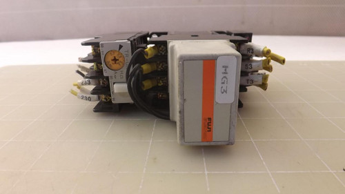 FUJI ELECTRIC SZ-ZM1SC-03 TR-0N CONTACTOR W/ SWITCH T27299