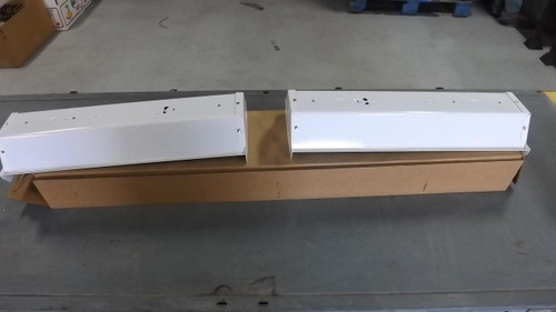 LOT OF 2 ON TIME LIGHTING  WRAP AROUND FLUORESCENT FIXTURE T8 2FT T27141