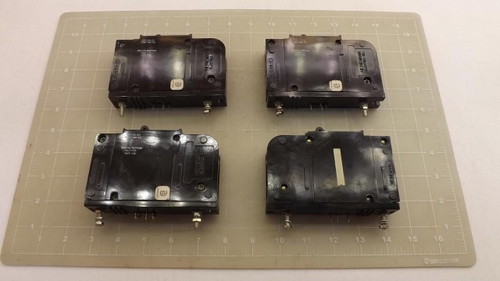 LOT OF 4 HEINEMANN ELECTRIC CD1-A2-DU CIRCUIT BREAKERS T28945