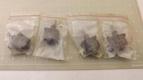LOT OF 4 HONEYWELL MICROSWITCH EATON CUTTLER HAMMER 8511K6 7840 TOGGLE SWITCHES T29554