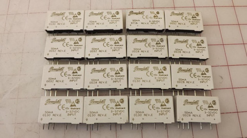 LOT OF 16 GRAYHILL 70M-1DC5 70M-IDC5 STATE RELAY T32164 LOT OF 16 GRAYHILL 70M-1DC5 70M-IDC5 STATE RELAY T32164