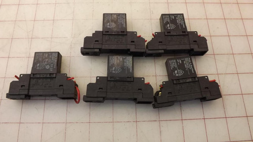 LOT OF 5 POTTER & BRUMFIELD RKS-5DW-24 RELAY T32278