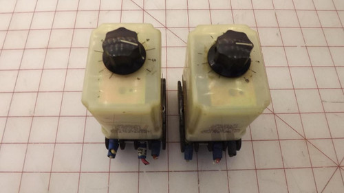 LOT OF 2 AMF POTTER & BRUMFIELD CHB-38-80001 TIME DELAY RELAY T32418 LOT OF 2 AMF POTTER & BRUMFIELD CHB-38-80001 TIME DELAY RELAY T32418
