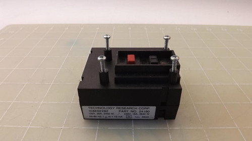 TECHNOLOGY RESEARCH 108E02282 24190 TEST SWITCH T29947