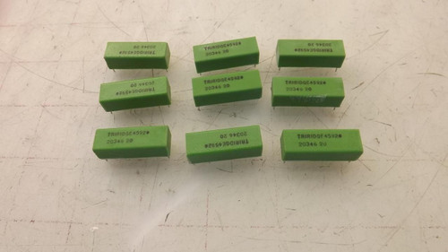 LOT OF 9 TRIRIDGE 4592 20646 20 REED RELAY T34485 LOT OF 9 TRIRIDGE 4592 20646 20 REED RELAY T34485