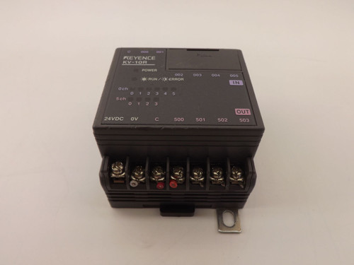 KEYENCE KV-10R PLC RELAY CONTROLLER T40075