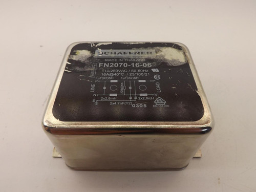 SCHAFFNER FN2070-16-06 POWER LINE FILTER T39854