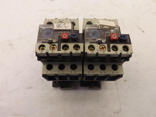 TELEMECANIQUE LR2D1308 LA7-D1064 BIMETALLIC OVERLOAD RELAY T43641