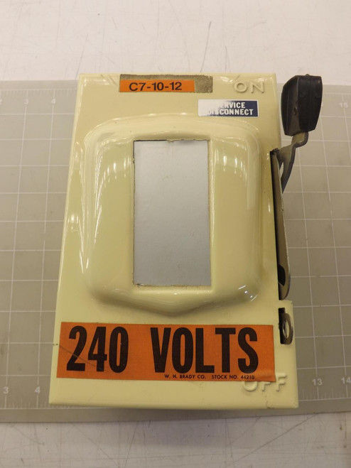 SQUARE D D-221-N SAFETY SWITCH T46897