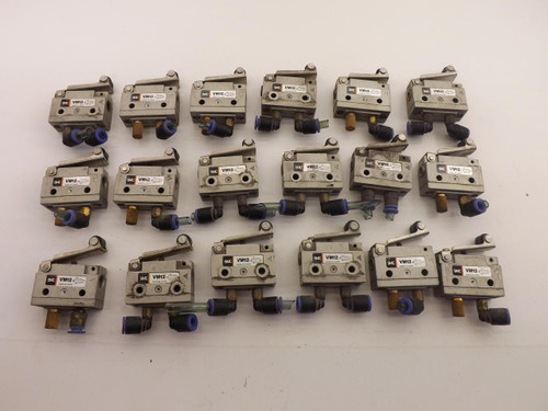 LOT OF 18 SMC VM12 LIMIT SWITCHES T41617 LOT OF 18 SMC VM12 LIMIT SWITCHES T41617