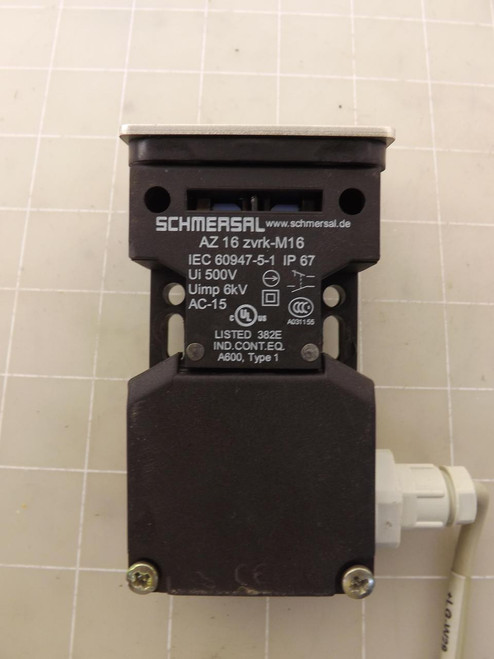 SCHMERSAL AZ 16 ZVRK-M16 INTERLOCK SAFETY SWITCH T47382