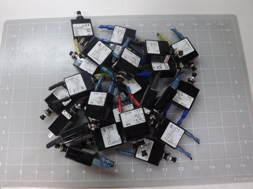 LOT OF 26 AIRPAX PP11-61F-6.00A-0B-V CIRCUIT BREAKERS T50342