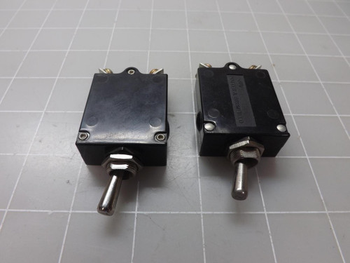 LOT OF 2 AMF POTTER & BRUMFIELD 112-507-101 TOGGLE SWITCHES T48948