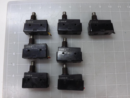 LOT OF 7 Z-01HQ-B LIMIT SWITCH T49913