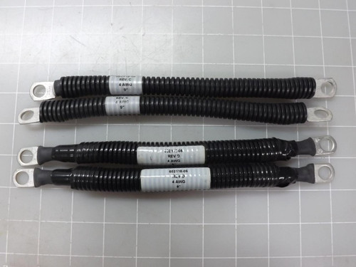 LOT OF 4 602118-06 9'' 4 AWG T49534