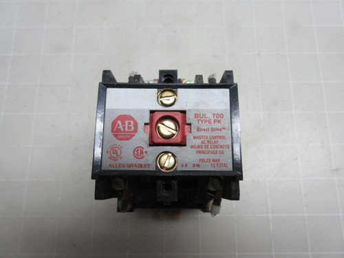LOT OF 27 ALLEN BRADLEY 700-PK200A1 AC RELAY T55221