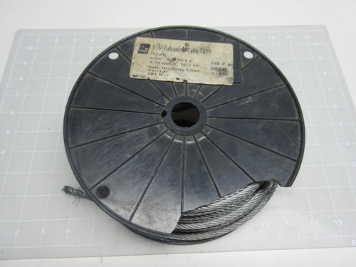 TIE DOWN 6W018 51556 3/16" GALVANIZED CABLE 7X19 T55728
