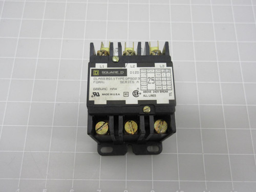 SQUARE D 8911 DP5023 CONTACTOR T56819