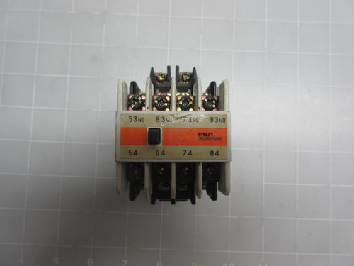FUJI ELECTRIC SZ-A40 SH-4 CONTACOR W/ AUXILIARY CONTACT T56192
