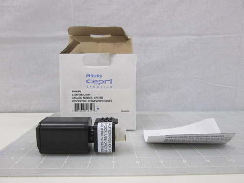 PHILIPS CAPRI CP170BK CONVENIENCE OUTLET T56561