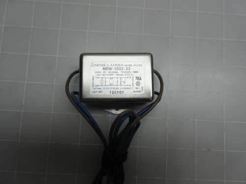 NEMIC LAMBDA MBW-1203-22 NOISE FILTER T56417