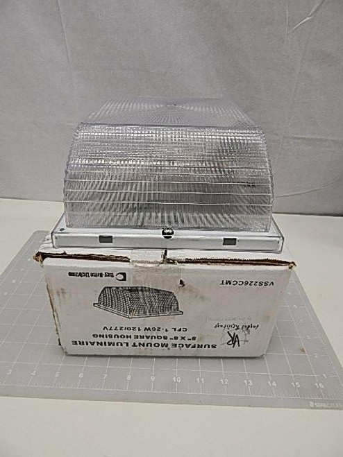 CLEARANCE DAY-BRITE VS226CCMT SURFACE MOUNT LUMINAIRE 8" X 8" SQUARE HOUSING