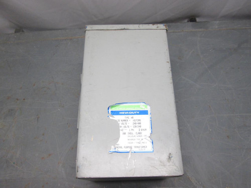 HEVI-DUTY HS1F2AS HS 2 KVA TRANSFORMER T56523