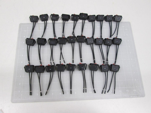 LOT OF 29 DEFOND SWITCHES ON/OFF 10A 250VAC T58779