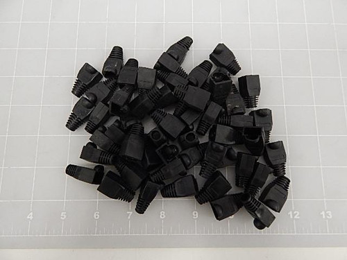LOT OF 50 69-1256-01 CABLE CONNECTOR COVERS T58431