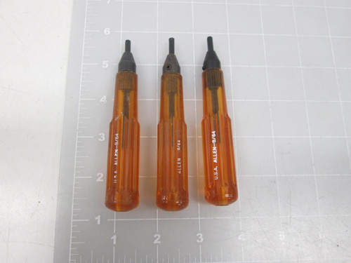 LOT OF 3 ALLEN-9/64 INSERT DRIVERS T60142
