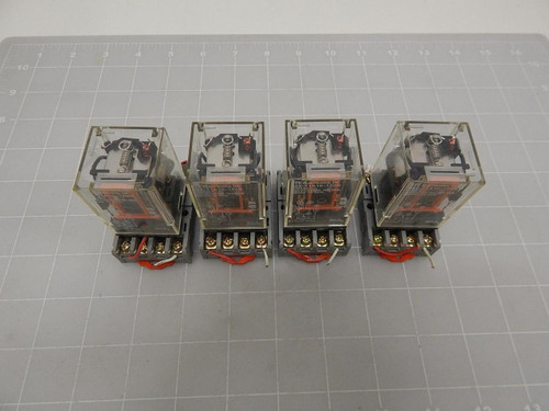 LOT OF 4 ITE ELECTRONICS R02-11A10-120N POWER RELAYS T59585
