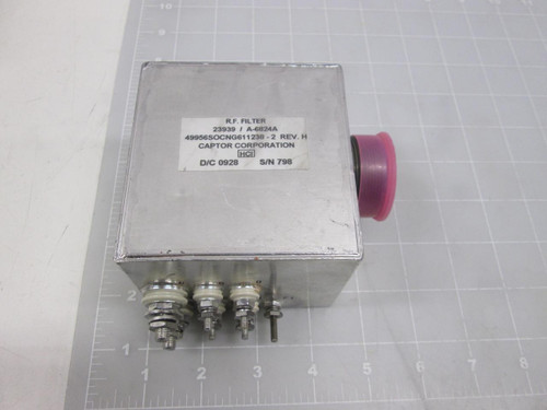 CAPTOR 23939/A-6824A 49956SOCNG611238 R.F. FILTER T60086
