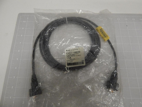 BRAD CONNECTIVITY ENS3115M030 ETHERNET MALE/MALE T60625